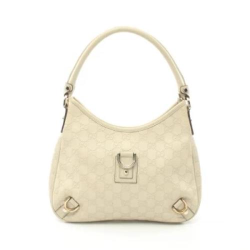 Gucci Vintage Pre-owned Laeder axelremsvskor White, Dam