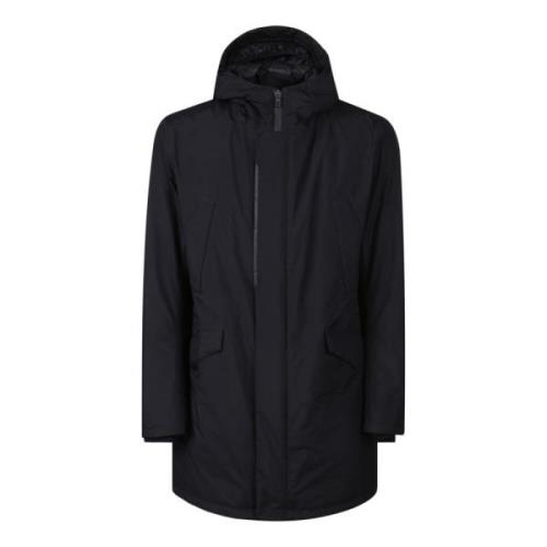 Herno Gore 2-lagers Fishtail Parka Black, Herr