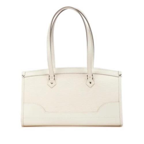 Louis Vuitton Vintage Pre-owned Laeder handvskor White, Dam