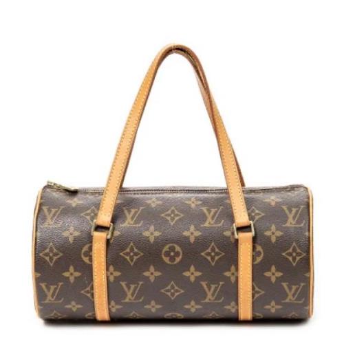 Louis Vuitton Vintage Pre-owned Canvas handvskor Brown, Dam