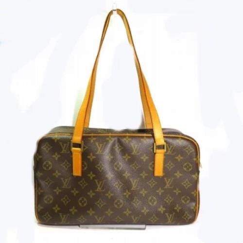 Louis Vuitton Vintage Pre-owned Canvas handvskor Brown, Dam