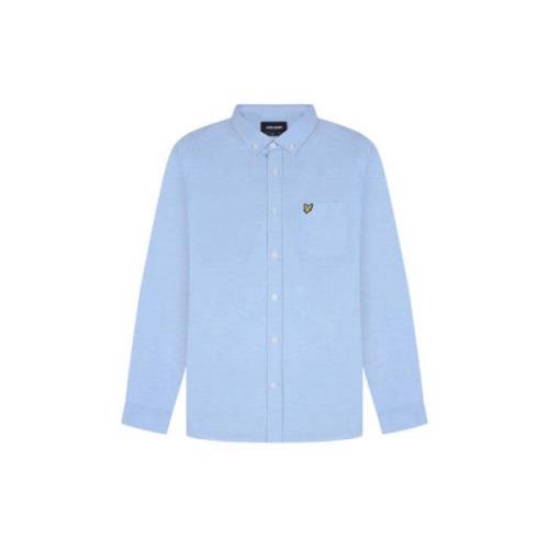 Lyle & Scott Lätt Oxford-skjorta Regular Fit Blue, Herr