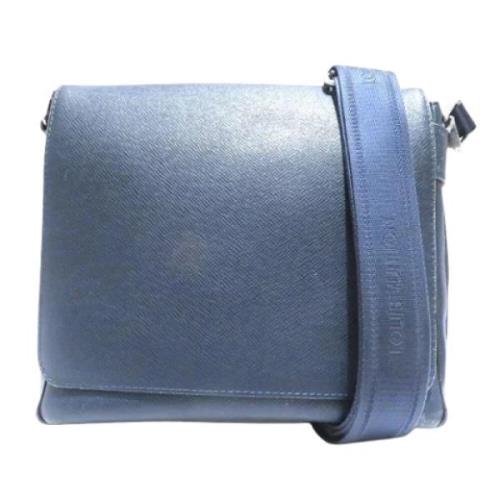 Louis Vuitton Vintage Pre-owned Laeder louis-vuitton-vskor Blue, Herr