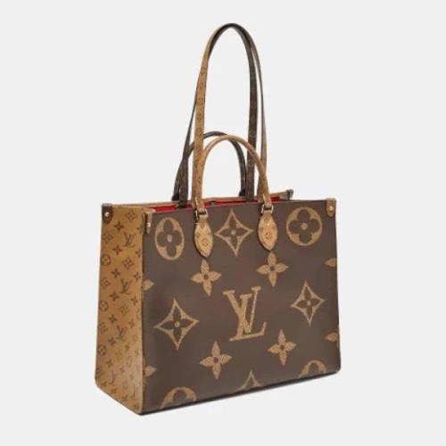 Louis Vuitton Vintage Pre-owned Canvas totevskor Brown, Dam