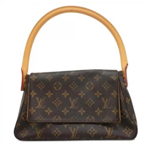 Louis Vuitton Vintage Pre-owned Tyg louis-vuitton-vskor Brown, Dam