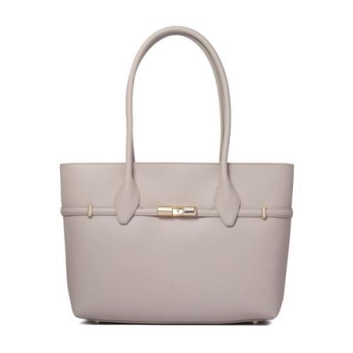 Furla Vanilla Goccia Tote Bag Beige, Dam