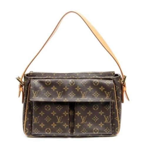 Louis Vuitton Vintage Pre-owned Canvas louis-vuitton-vskor Brown, Dam