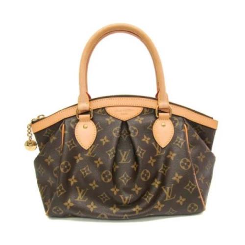 Louis Vuitton Vintage Pre-owned Tyg handvskor Brown, Dam