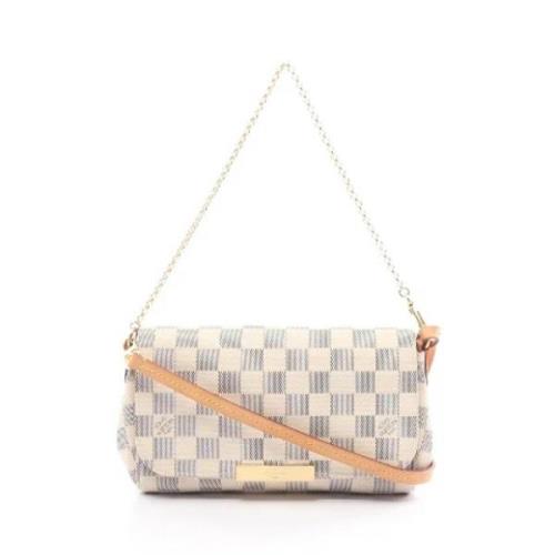 Louis Vuitton Vintage Pre-owned Canvas louis-vuitton-vskor White, Dam