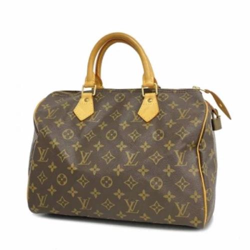 Louis Vuitton Vintage Pre-owned Tyg handvskor Brown, Dam