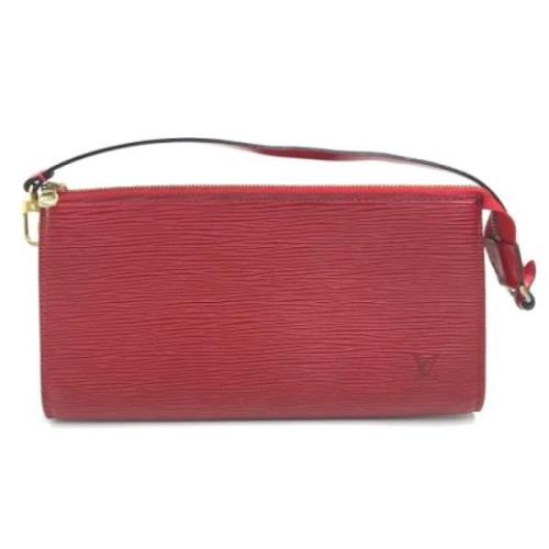 Louis Vuitton Vintage Pre-owned Laeder louis-vuitton-vskor Red, Dam