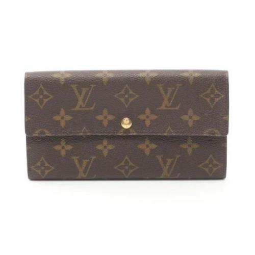 Louis Vuitton Vintage Pre-owned Laeder plnbcker Brown, Dam