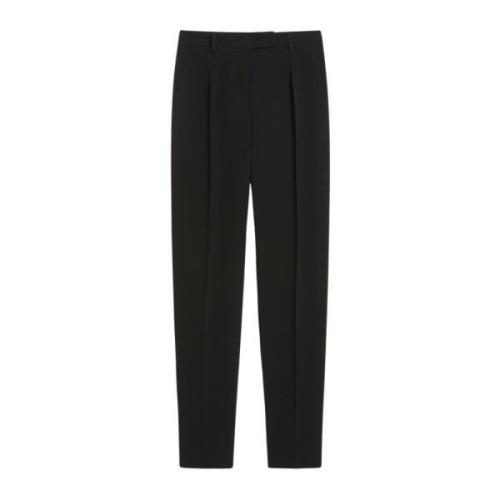 Max Mara Studio Cadybyxor med framfickor Black, Dam