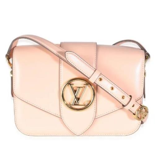 Louis Vuitton Vintage Pre-owned Laeder louis-vuitton-vskor Pink, Dam