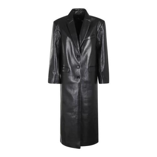 Anine Bing Stilren Quinn Coat för kvinnor Black, Dam