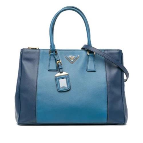 Prada Vintage Pre-owned Laeder prada-vskor Blue, Dam