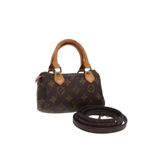 Louis Vuitton Vintage Pre-owned Canvas louis-vuitton-vskor Brown, Dam