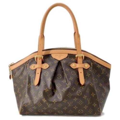 Louis Vuitton Vintage Pre-owned Tyg louis-vuitton-vskor Brown, Dam