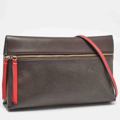 Carolina Herrera Pre-owned Pre-owned Laeder axelremsvskor Brown, Dam