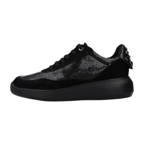 Geox Stiliga Damsneakers Black, Dam