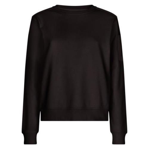 add Sweatshirt I Bomull Black, Dam