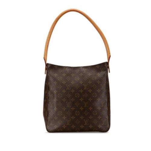 Louis Vuitton Vintage Pre-owned Canvas handvskor Brown, Dam