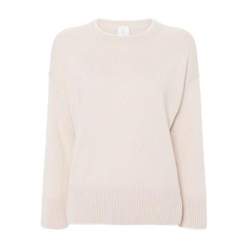 Eleventy Stiliga Sweaters för alla tillfällen Beige, Dam