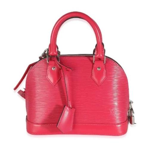 Louis Vuitton Vintage Pre-owned Laeder louis-vuitton-vskor Red, Dam