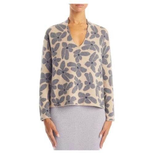 Alessia Santi Stiliga Sweaters Kollektion Beige, Dam