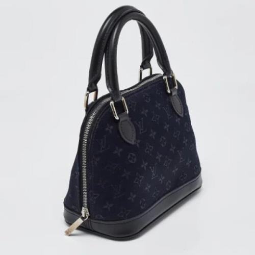 Louis Vuitton Vintage Pre-owned Laeder crossbodyvskor Black, Dam