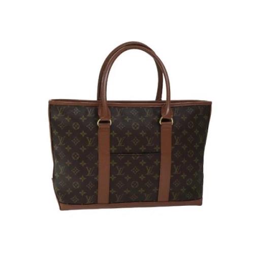 Louis Vuitton Vintage Pre-owned Canvas louis-vuitton-vskor Brown, Dam