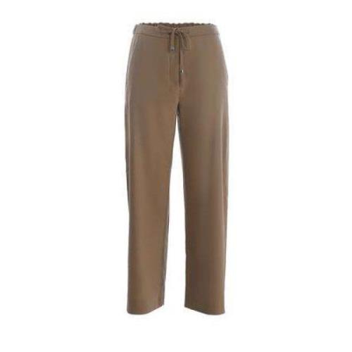 Max Mara Stiliga byxor för kvinnor Beige, Dam