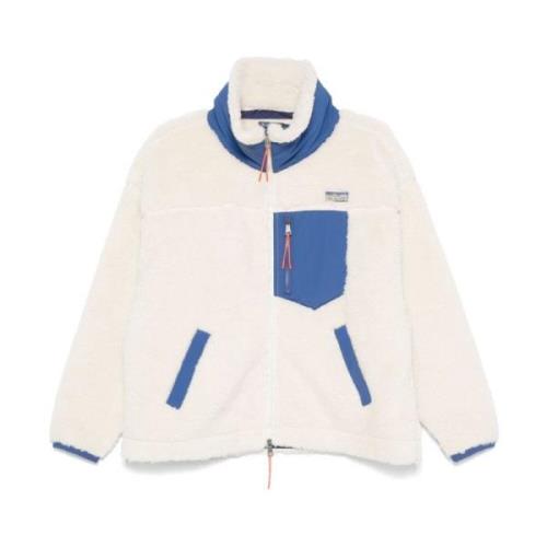 Polo Ralph Lauren Faux Shearling Dragkedja Jacka Multicolor, Dam