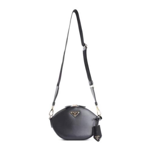 Prada Svart Axelväska Elegant Design Black, Dam