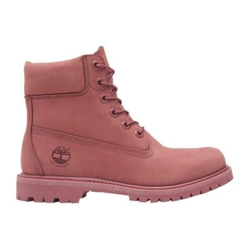 Timberland Premium 6-Inch Rosa Snörstövlar Pink, Dam