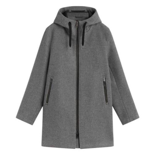 Herno Huvad Trenchcoat Gray, Herr