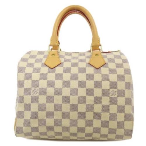 Louis Vuitton Vintage Pre-owned Tyg handvskor White, Dam