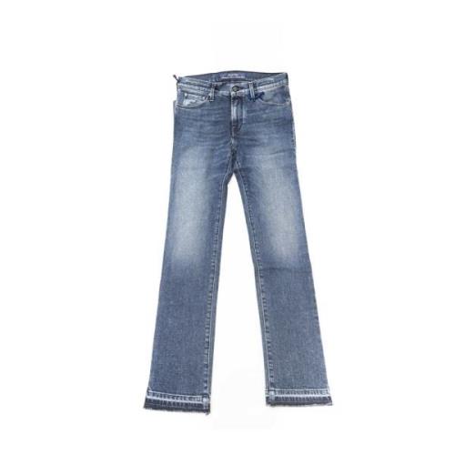 Jacob Cohën Slim Fit Jeans med Logodetaljer Blue, Dam