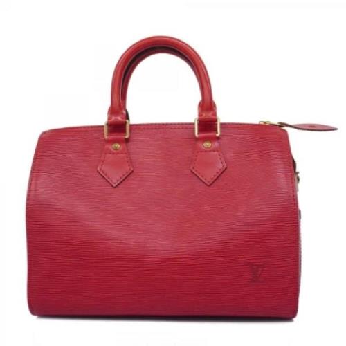 Louis Vuitton Vintage Pre-owned Tyg handvskor Red, Dam