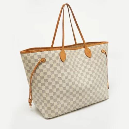 Louis Vuitton Vintage Pre-owned Canvas totevskor Beige, Dam