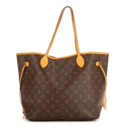 Louis Vuitton Vintage Pre-owned Canvas axelremsvskor Brown, Dam