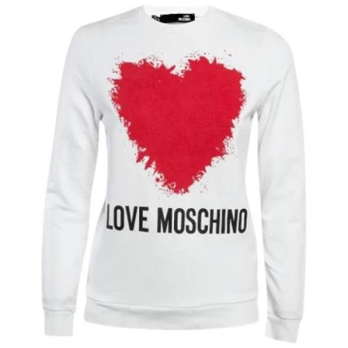 Moschino Pre-Owned Pre-owned Tyg toppar White, Dam