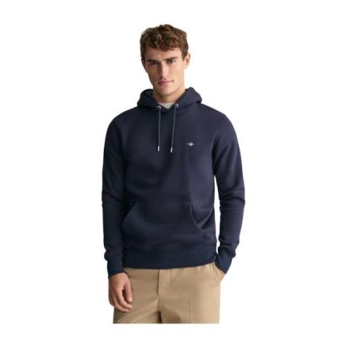 Gant Huvtröja Shield Blue, Herr