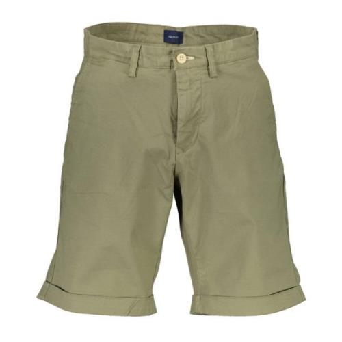 Gant Gröna Bermuda Shorts för Herrar med Dragsko Green, Herr