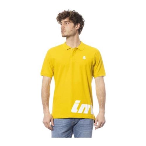 Invicta Kortärmad Polo med Bröstlogo Yellow, Herr