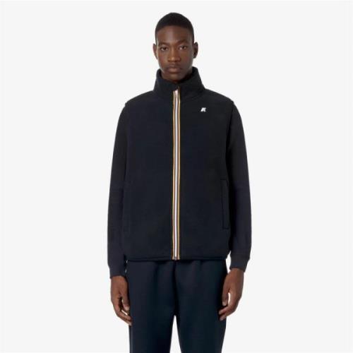 K-Way Yannick Sherpa Polar Homme Blue, Herr