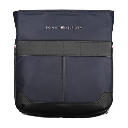 Tommy Hilfiger Blå Herr Crossbody Väska med Dragkedja Blue, Herr