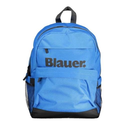 Blauer Blå Ryggsäck med Laptopfack Blue, Herr