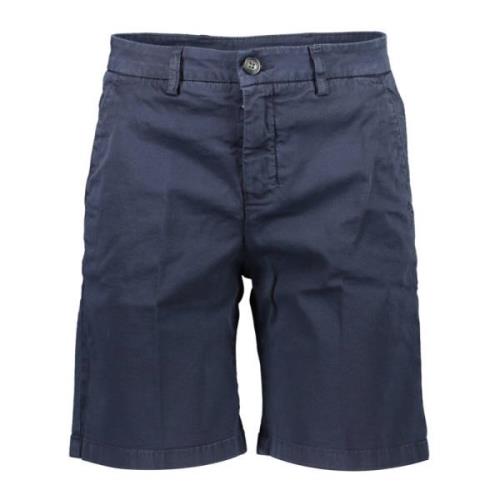 North Sails Blå Bermuda Shorts med Kontrastdetaljer Blue, Herr