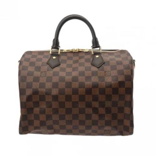 Louis Vuitton Vintage Pre-owned Canvas louis-vuitton-vskor Brown, Dam